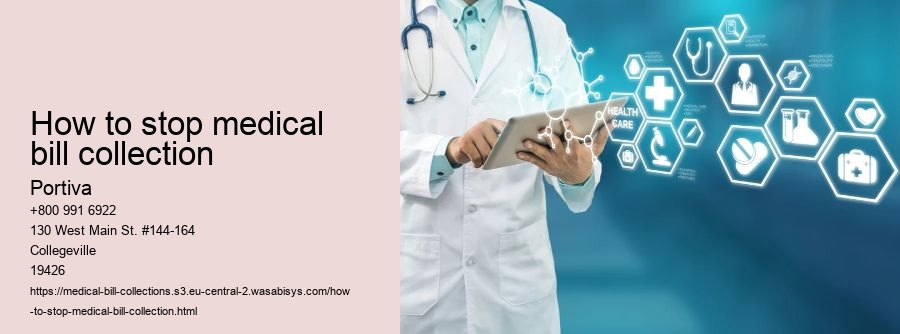 how to stop medical bill collection
